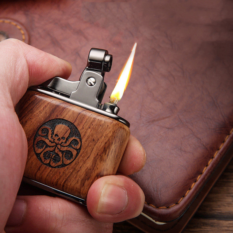 Sandalwood Retro Lighter Old Fashioned Nostalgic Lighter