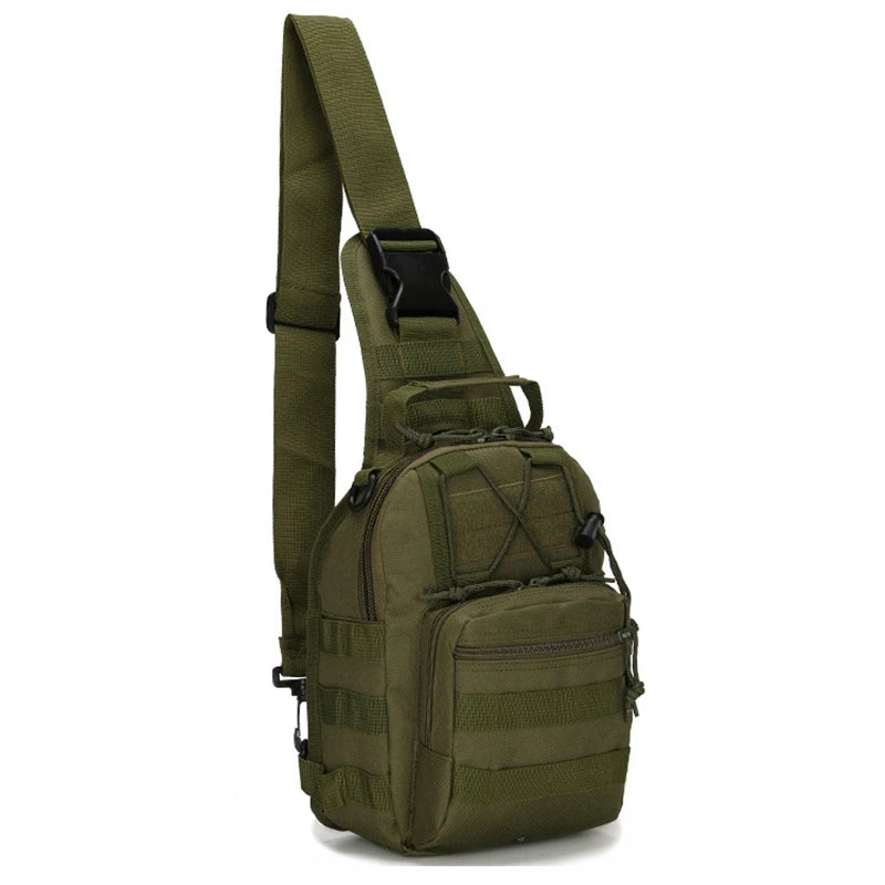 Tactical Military Shoulder Bag 800D Waterproof Outdoor Sports Sling Backpack for Hunting Hiking Camping