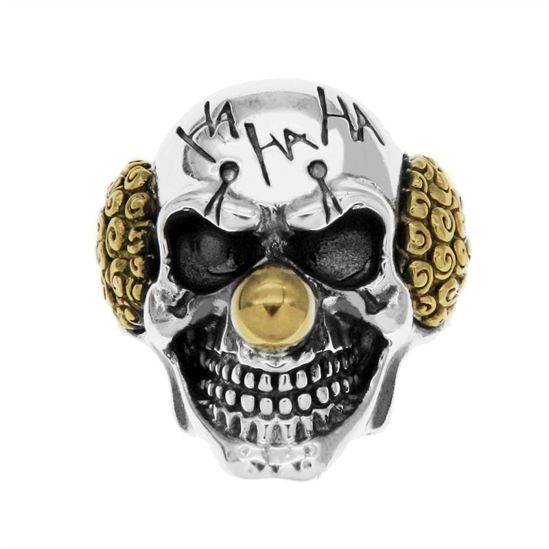 Gothic Punk Adjustable Rings For Men. Retro Skeleton One size fits all