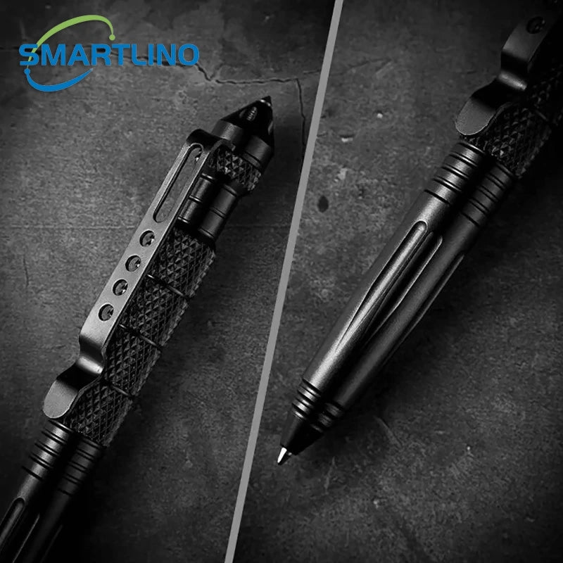 High Quality Metal Military Tactical Pen School Student Office Ballpoint Pens Emergency Glass Breaker Self Defense