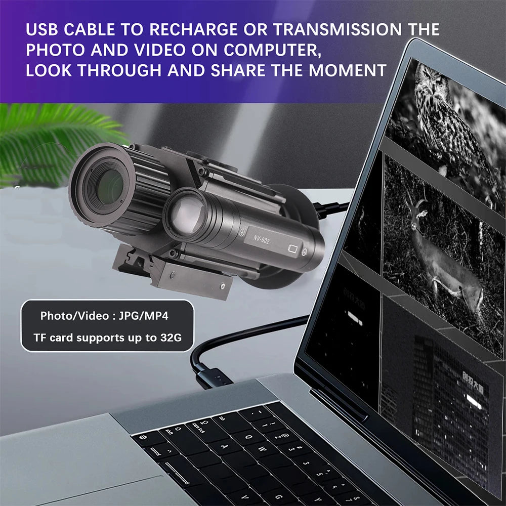 New HD Tiny Digital Night Vision 1080P Video Camera Infrared Monocular Multiple Image Mode Crosshair Hunting Night Sight Scope