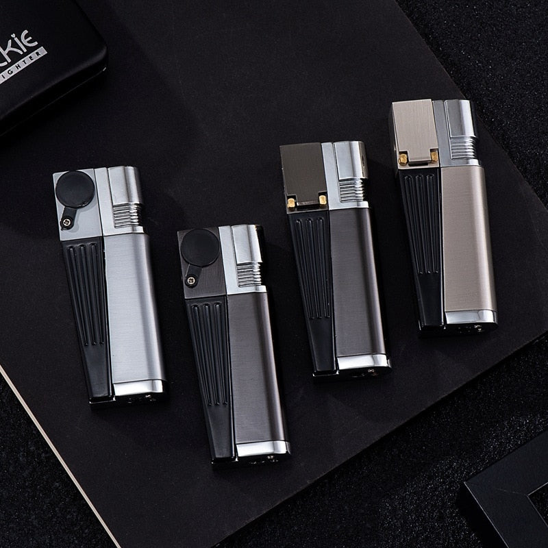 2024 Brand New Smokers Mate Pipe and Lighter Combo Pipe Foldable Metal Lighter Pipe Combination Portable Folding Pipe Lighter