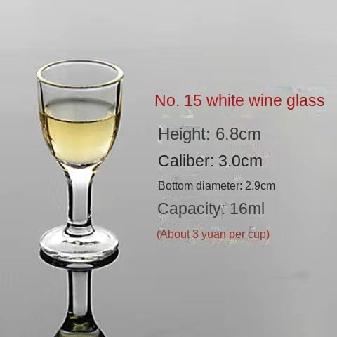 2/4/6/8PCS Crystal Shot Glasses. Creative glasses for Spirits, Wine and Cocktail shots. Glass Cup. Glasses for Party Drinking and a great addition to the Man Cave