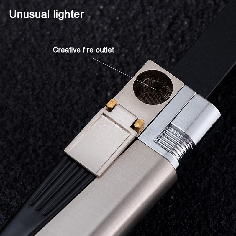 2024 Brand New Smokers Mate Pipe and Lighter Combo Pipe Foldable Metal Lighter Pipe Combination Portable Folding Pipe Lighter