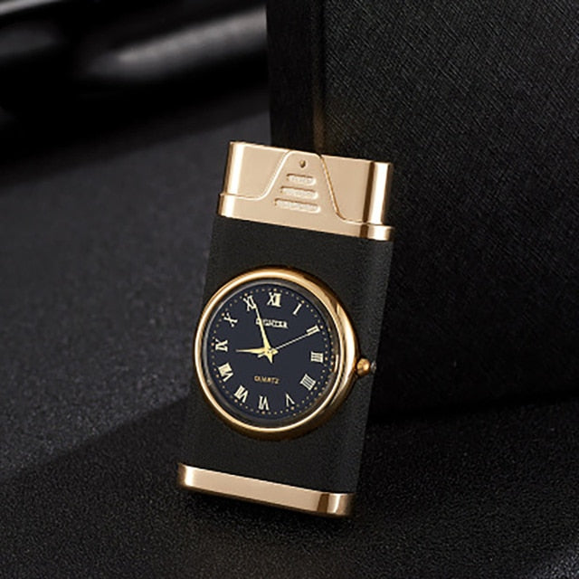 New for 2024 - 20 New Designs - Rocker Arm Watch Gas Lighter Jet Torch Lighter, Windproof Cigarette & Cigar Lighter Gadgets for Men