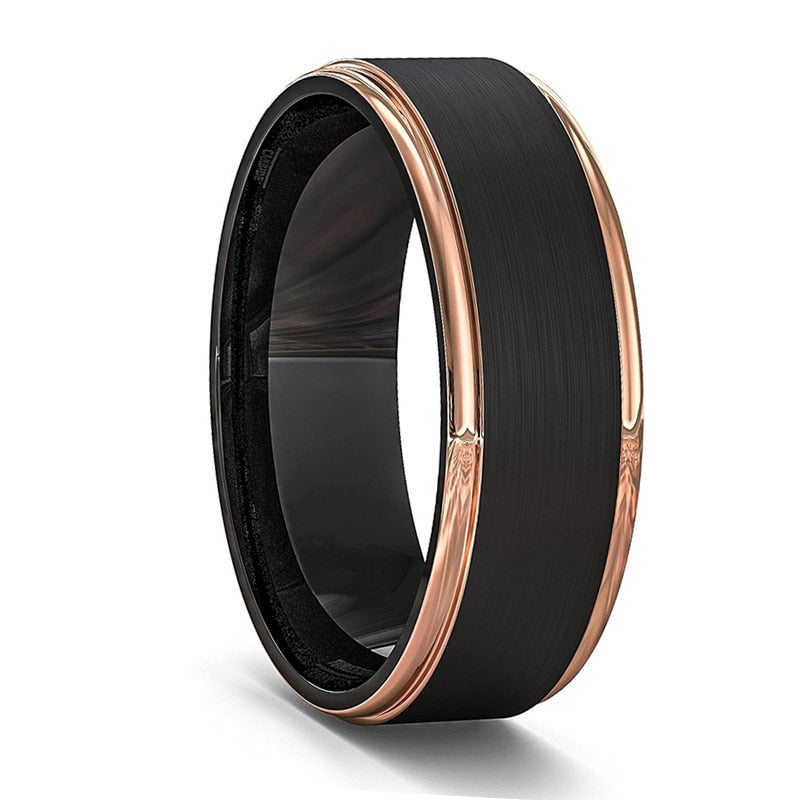 Tungsten & Stainless Steel Men's Rings, Spinner Rings For Men