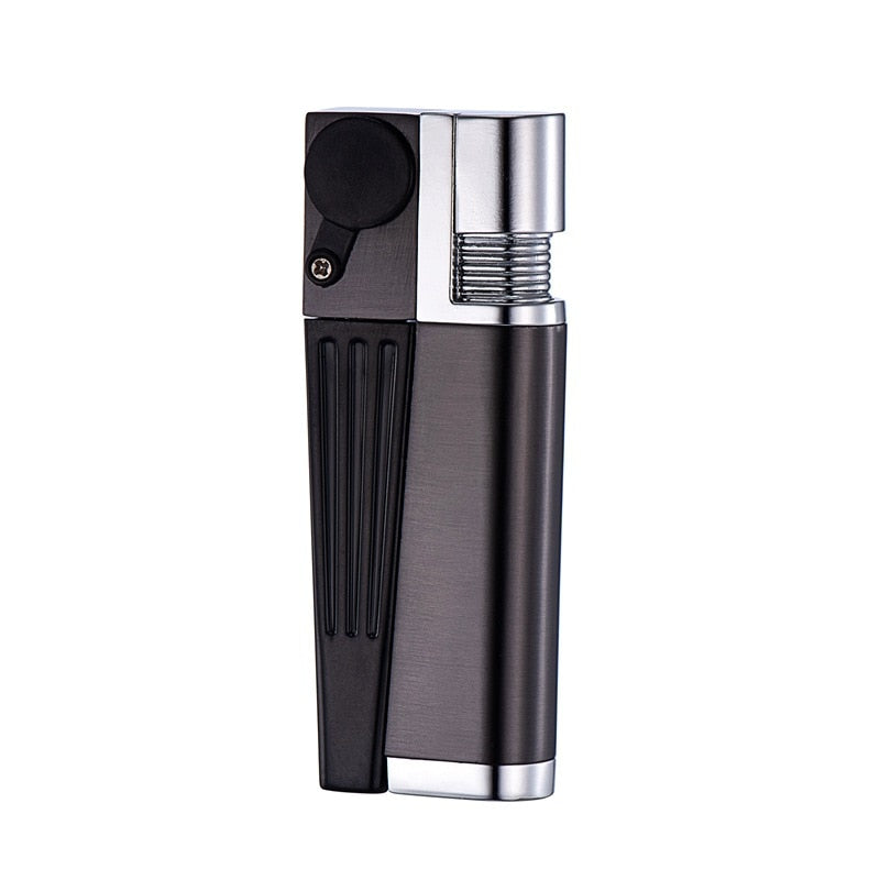 2024 Brand New Smokers Mate Pipe and Lighter Combo Pipe Foldable Metal Lighter Pipe Combination Portable Folding Pipe Lighter
