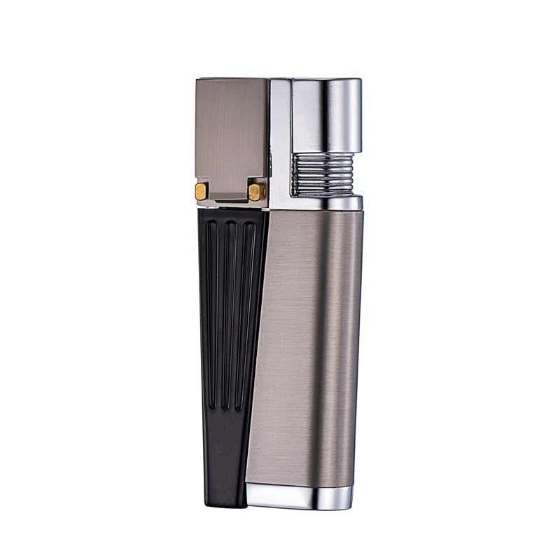2024 Brand New Smokers Mate Pipe and Lighter Combo Pipe Foldable Metal Lighter Pipe Combination Portable Folding Pipe Lighter