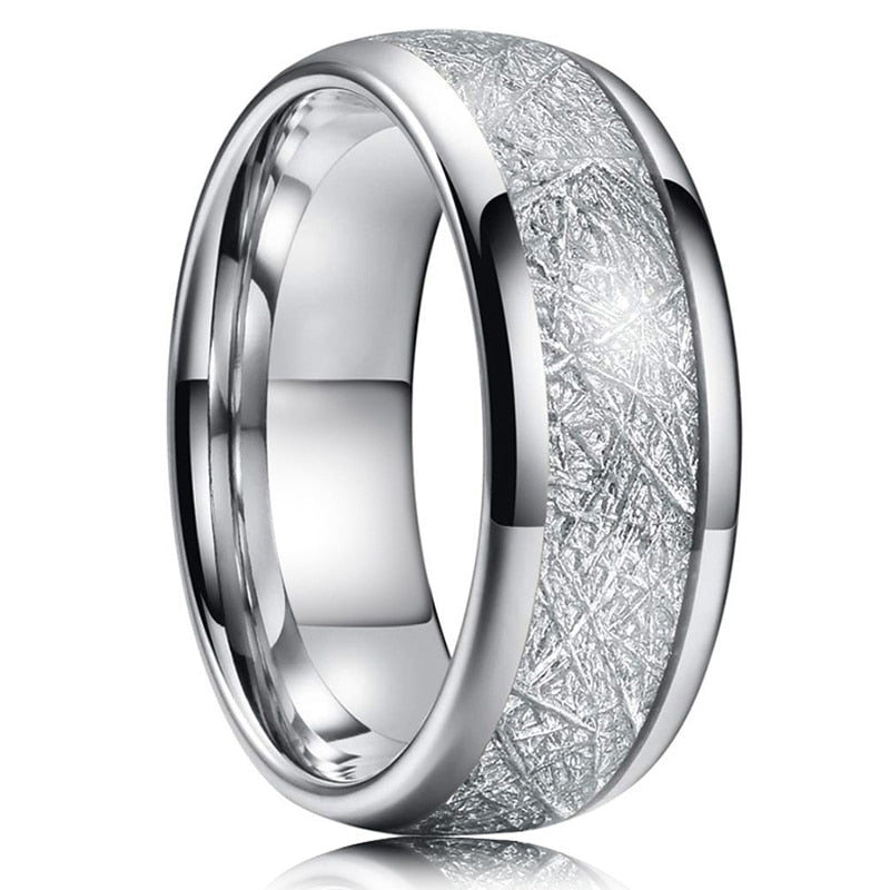 Tungsten & Stainless Steel Men's Rings, Spinner Rings For Men