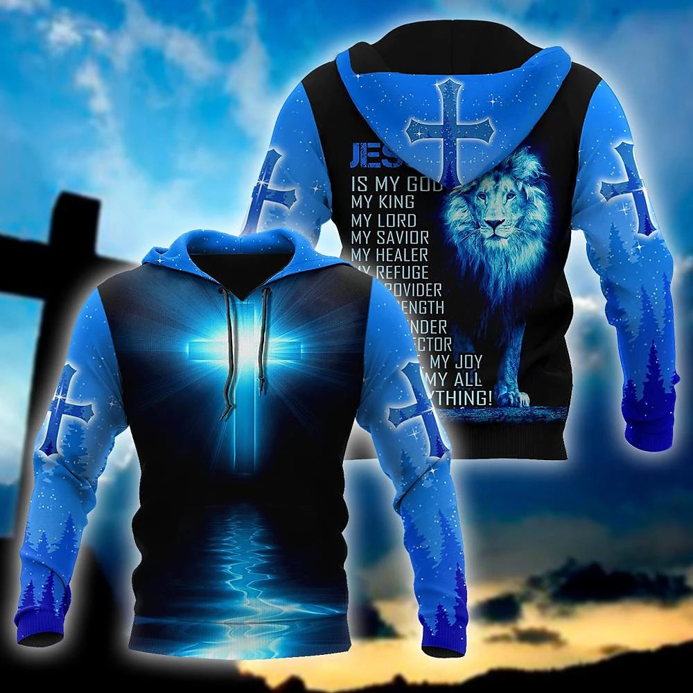 Hoodies Knight Templar Armor Jesus God Guard Cavalier 3d Print Sweatshirts Men Women Oversized Hoodie Kids Pullover Clothing