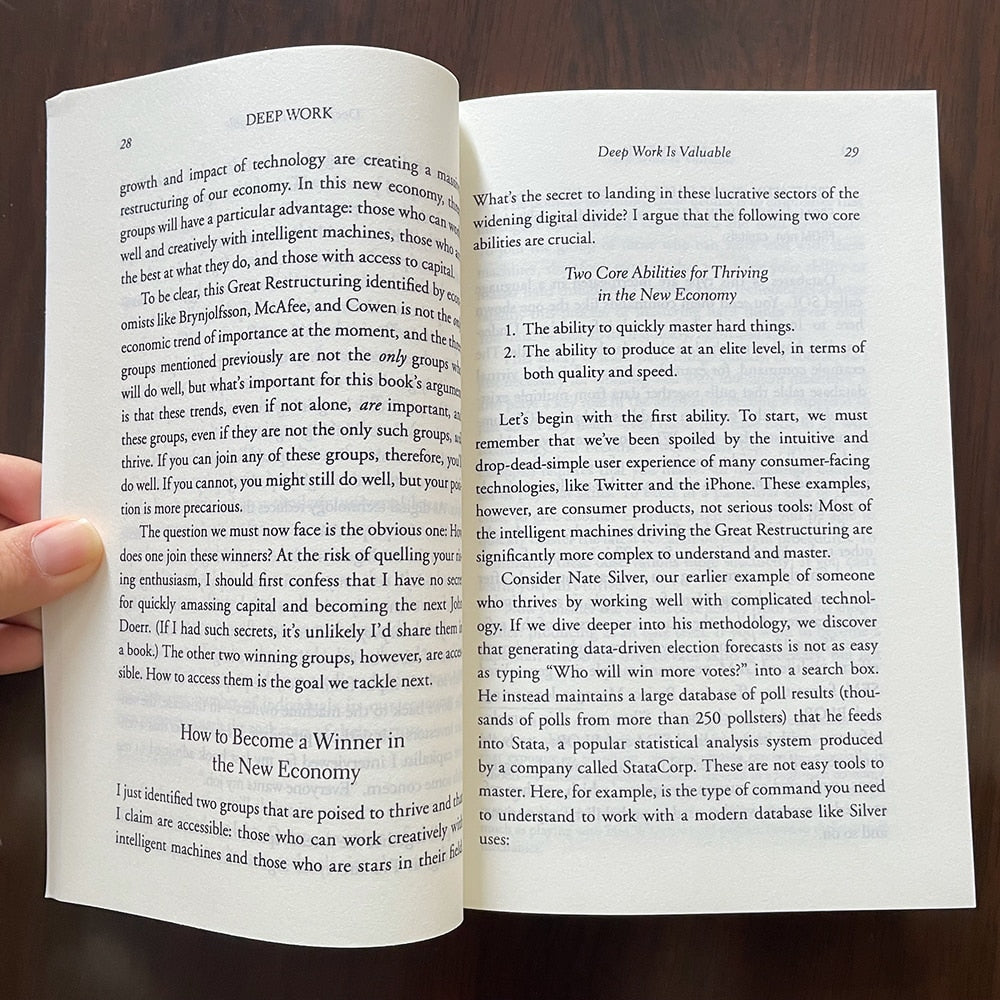 Man Splaining Book, Deep Work - Rules for Focused Success In A Distracted World By Cal Newport Leadership & Motivation Paperback