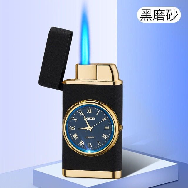 New for 2024 - 20 New Designs - Rocker Arm Watch Gas Lighter Jet Torch Lighter, Windproof Cigarette & Cigar Lighter Gadgets for Men