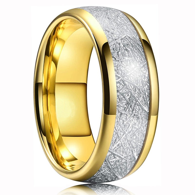 Tungsten & Stainless Steel Men's Rings, Spinner Rings For Men